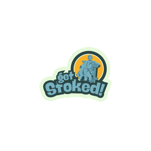 get Stoked! Vinyl Sticker