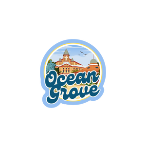 Ocean Pathway Vinyl Sticker