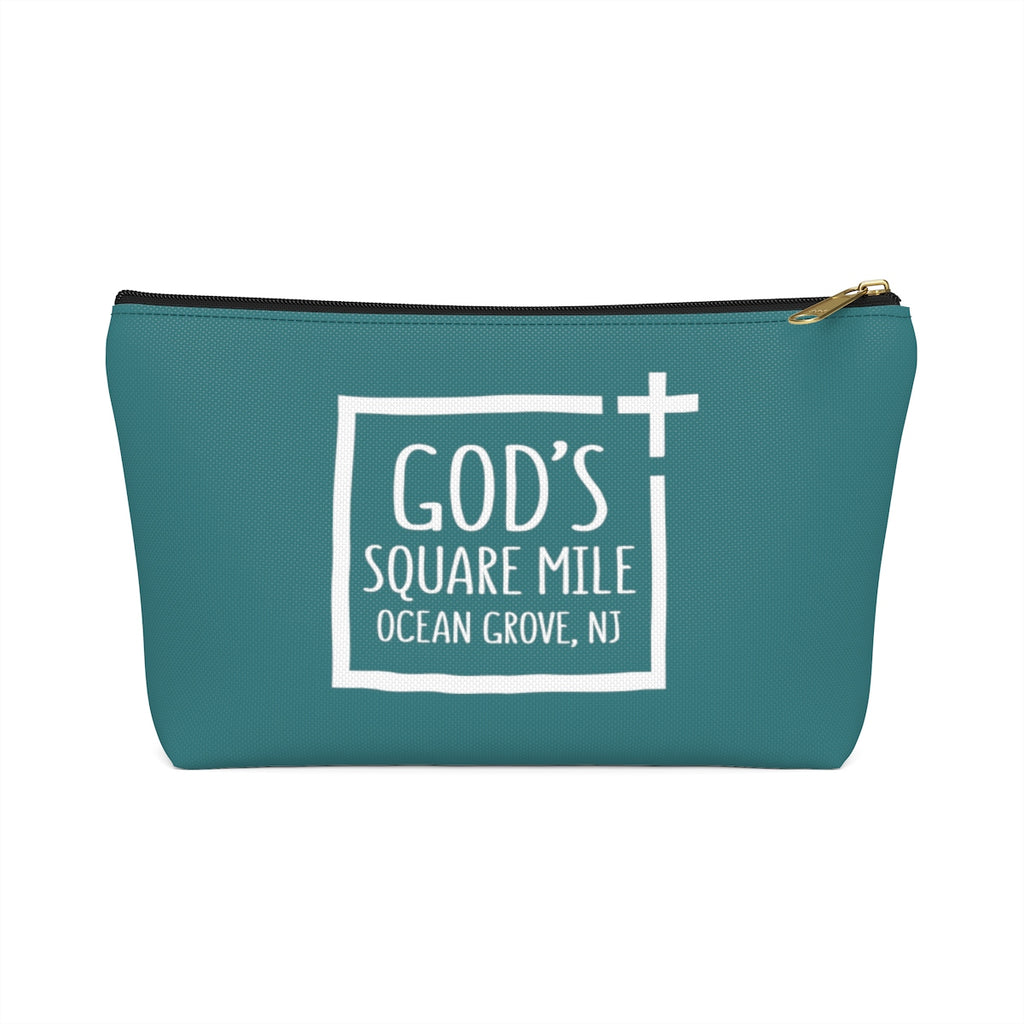 God's Square Mile Accessory Bag: Teal - GoGannon Designs