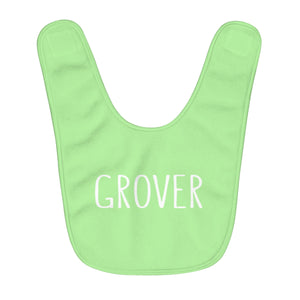 Grover Baby Bib: Green