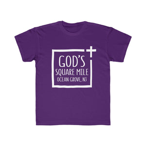 God's Square Mile Kids T-shirt: Multiple Colors - GoGannon Designs