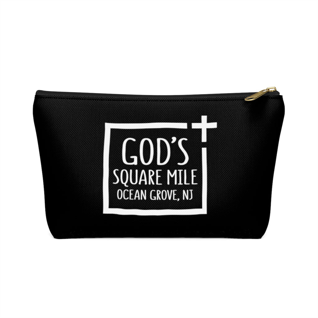 God's Square Mile Accessory Bag: Black - GoGannon Designs