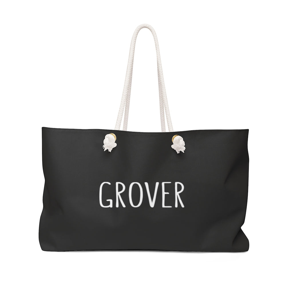 Grover Weekender Bag: Black