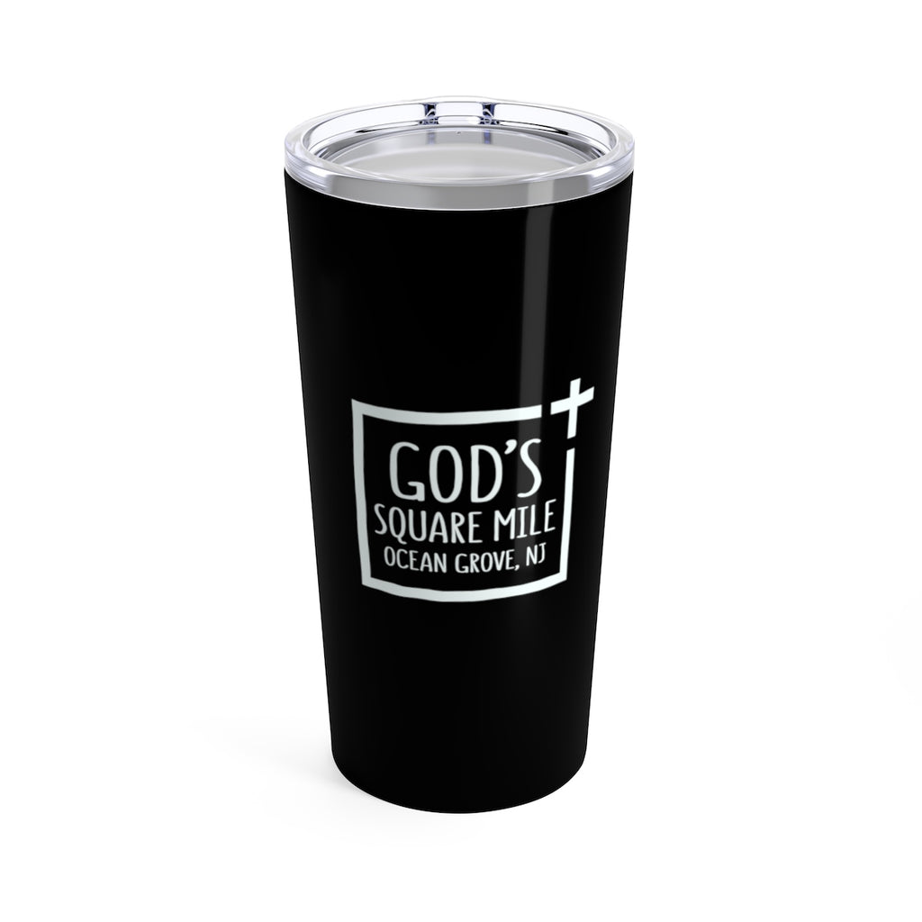 God's Square Mile Tumbler: Black