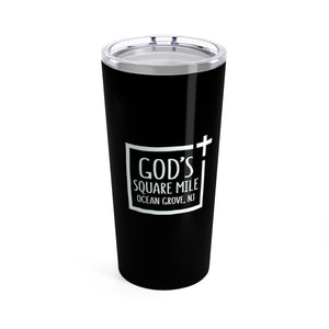 God's Square Mile Tumbler: Black