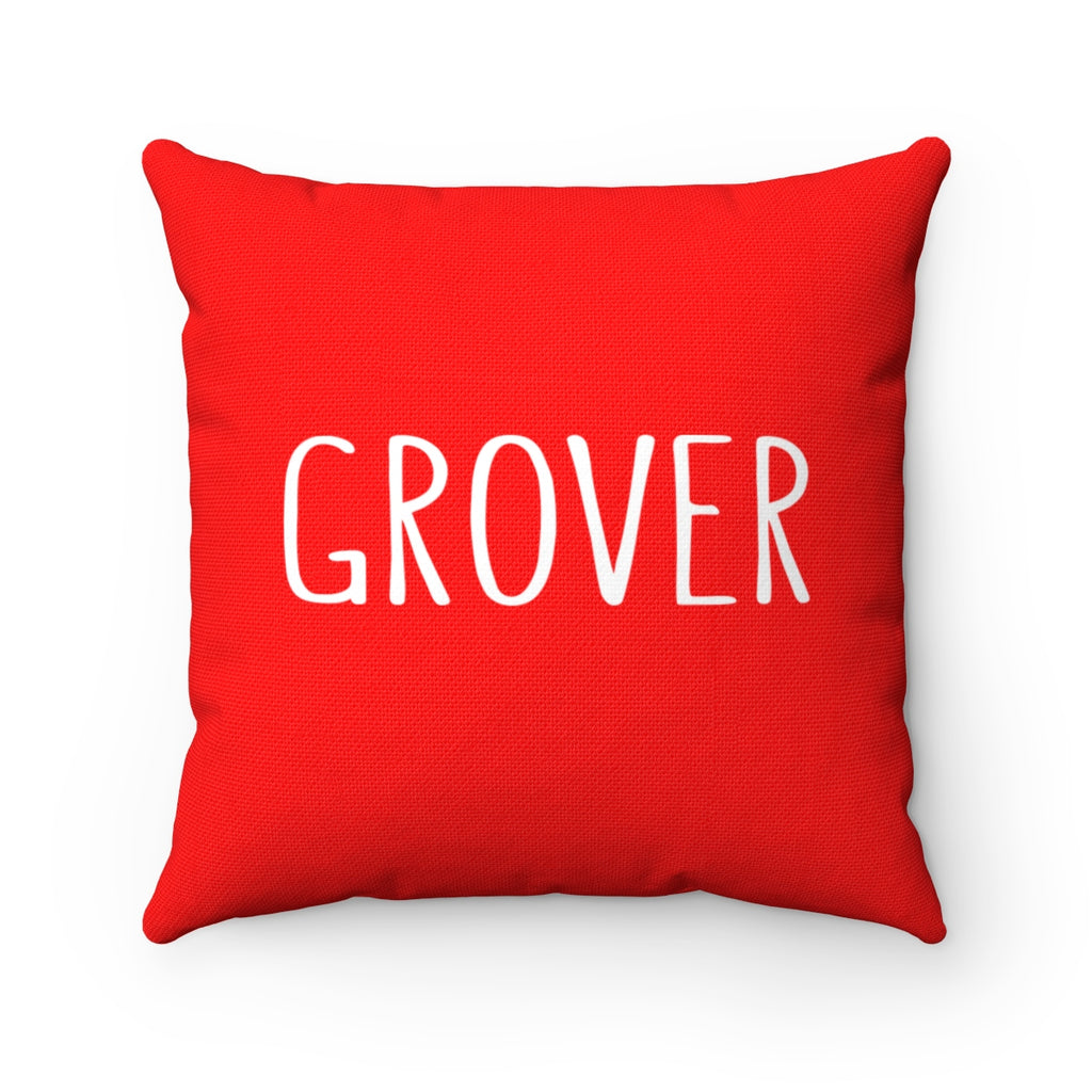 Grover Pillow: Red