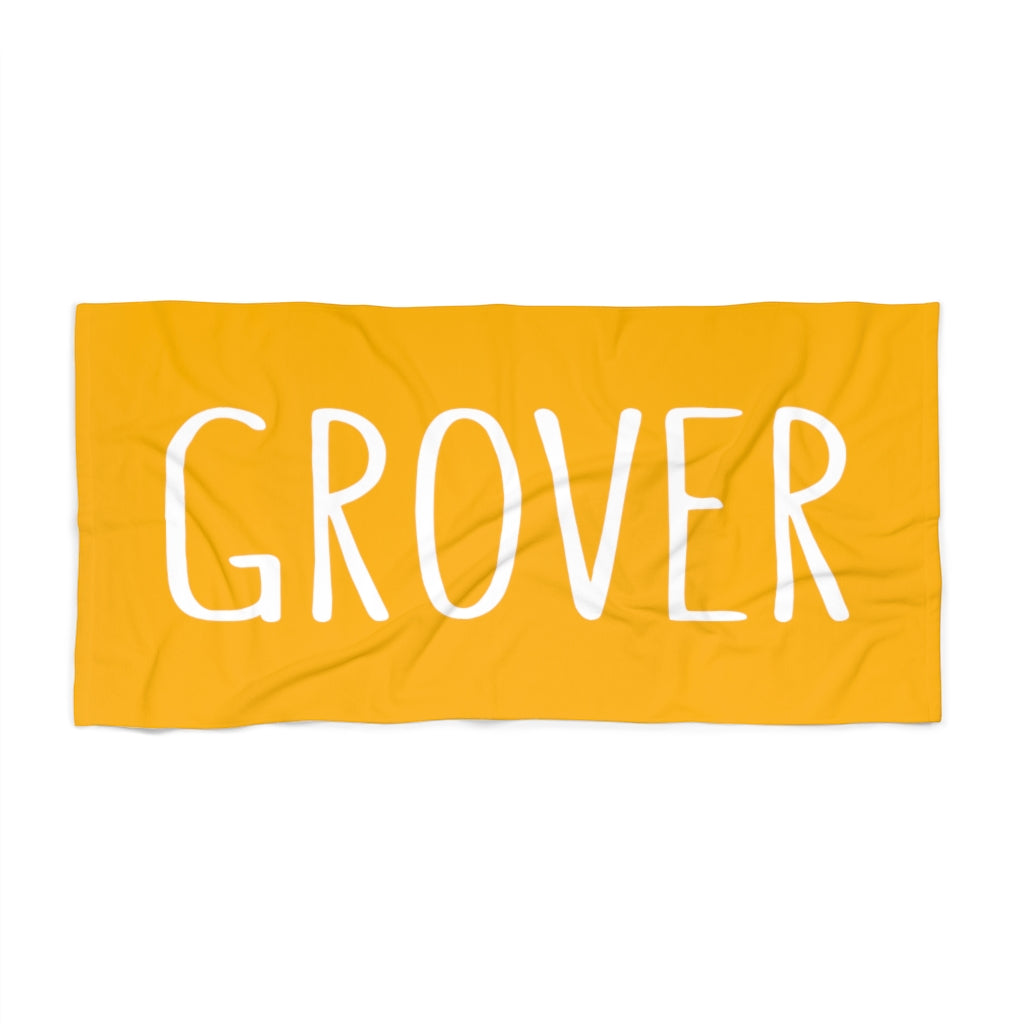 Grover Beach Towel: Citrus