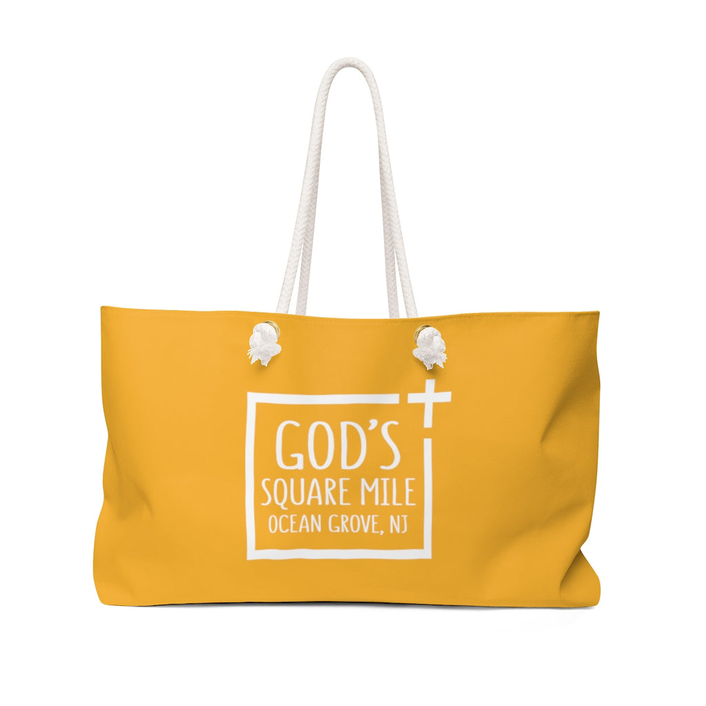 God's Square Mile Weekender Bag: Citrus