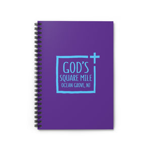 God's Square Mile Notebook: Deep Purple