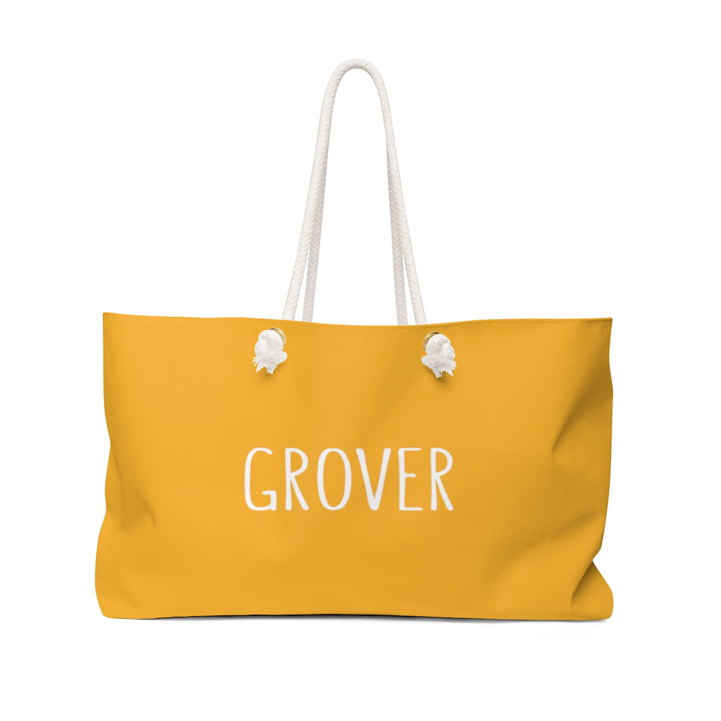 Grover Weekender Bag: Citrus