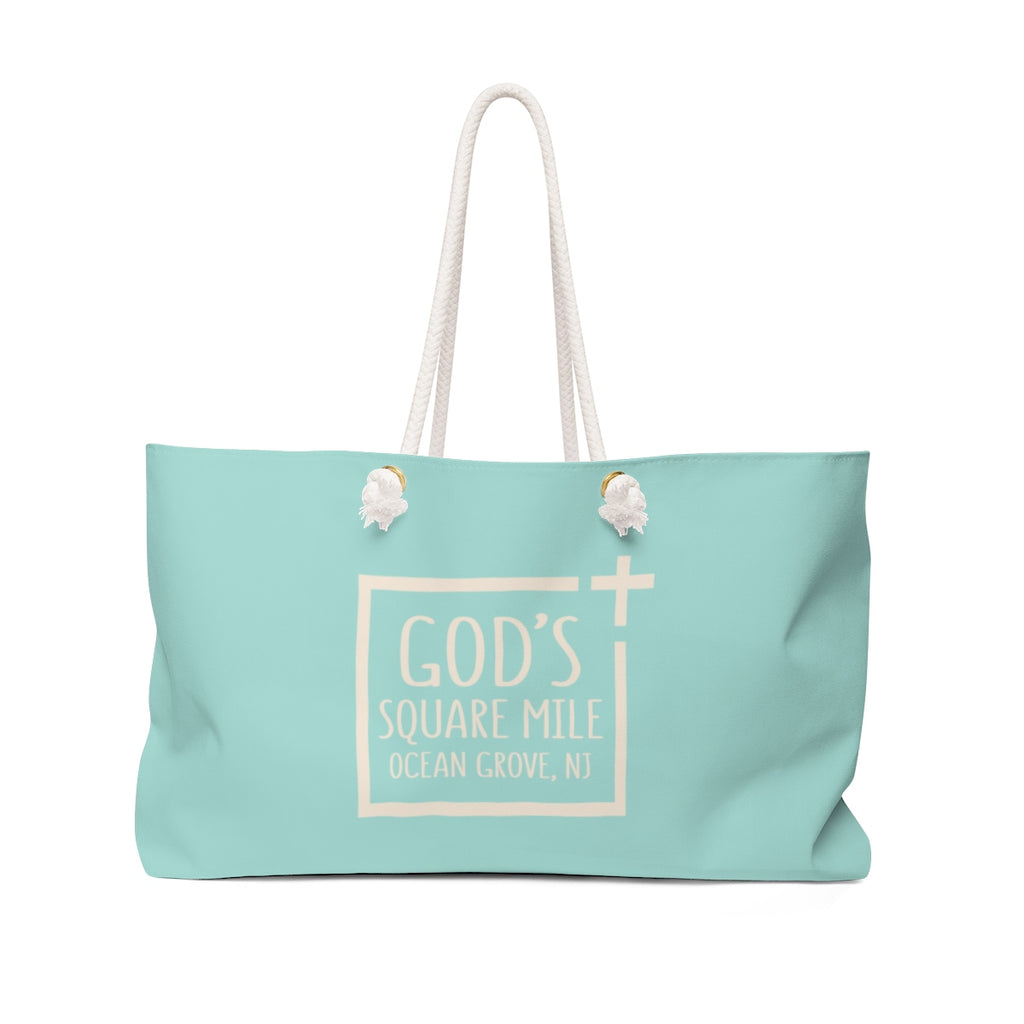 God's Square Mile Weekender Bag: SeaScape