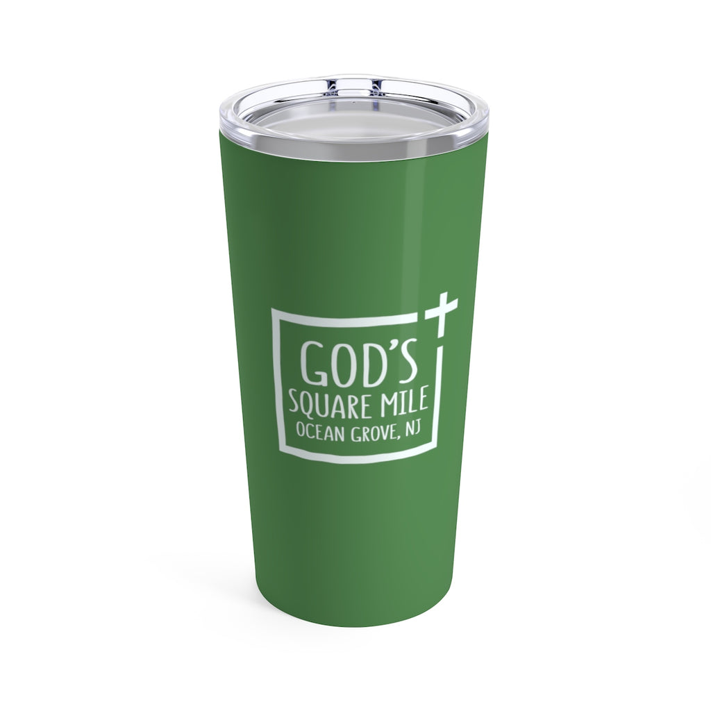 God's Square Mile Tumbler: Green