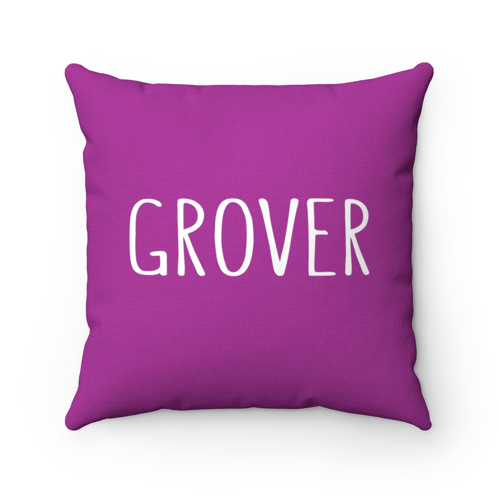 Grover Pillow: Purple