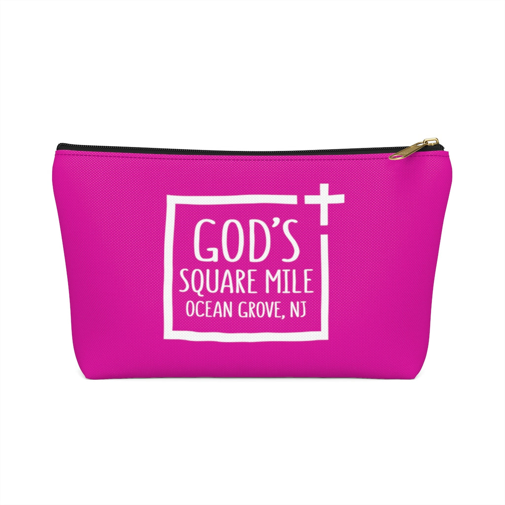 God's Square Mile Accessory Bag: Pink - GoGannon Designs