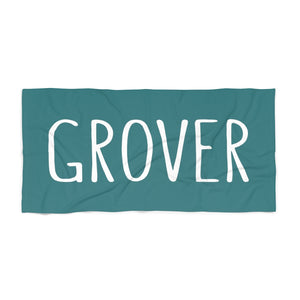 Grover Beach Towel: Teal