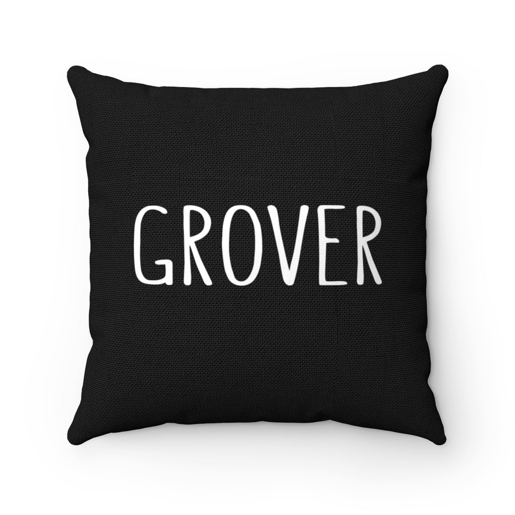 Grover Pillow: Black