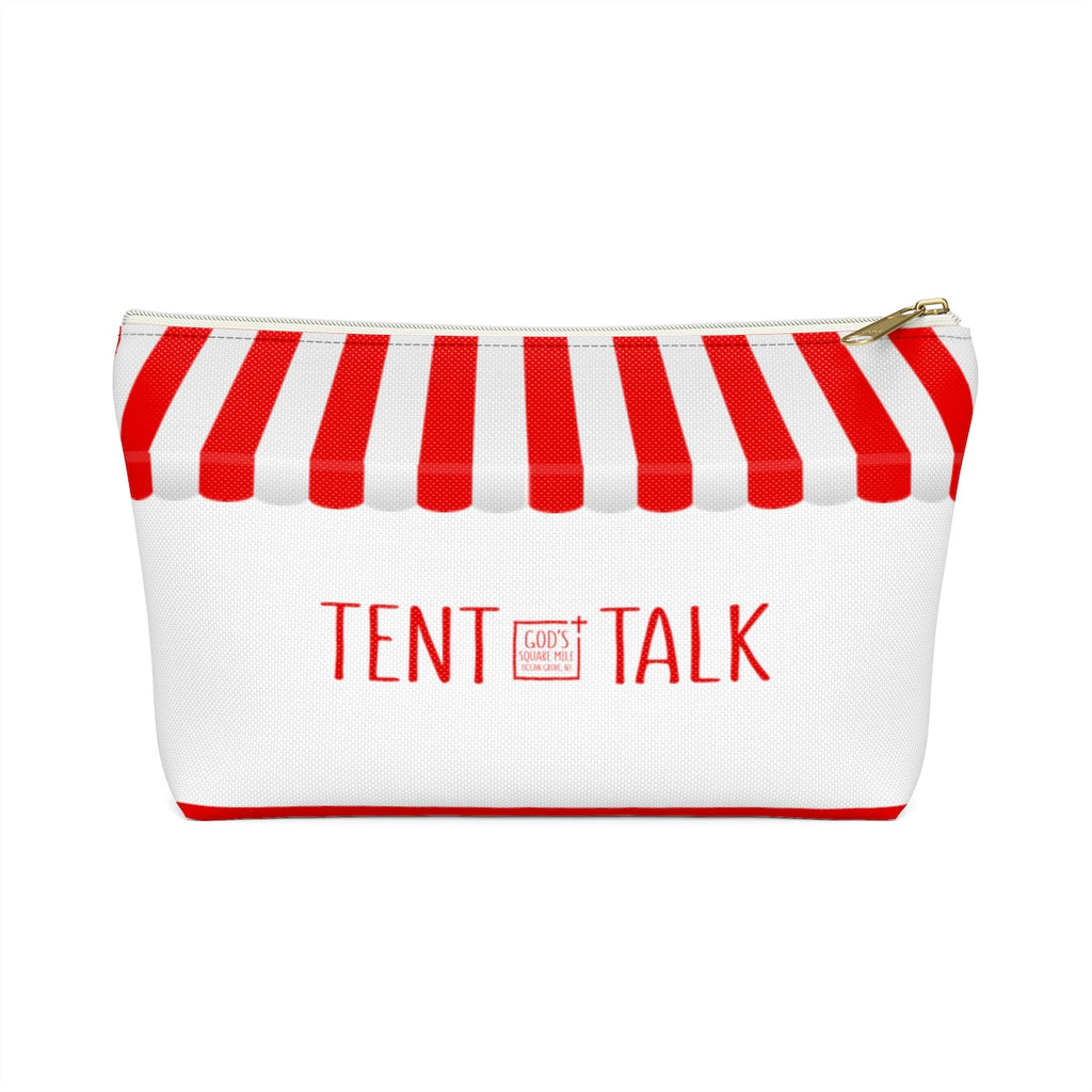 Red Stripe  -  Accessory Bag: Tent Talk - GoGannon Designs